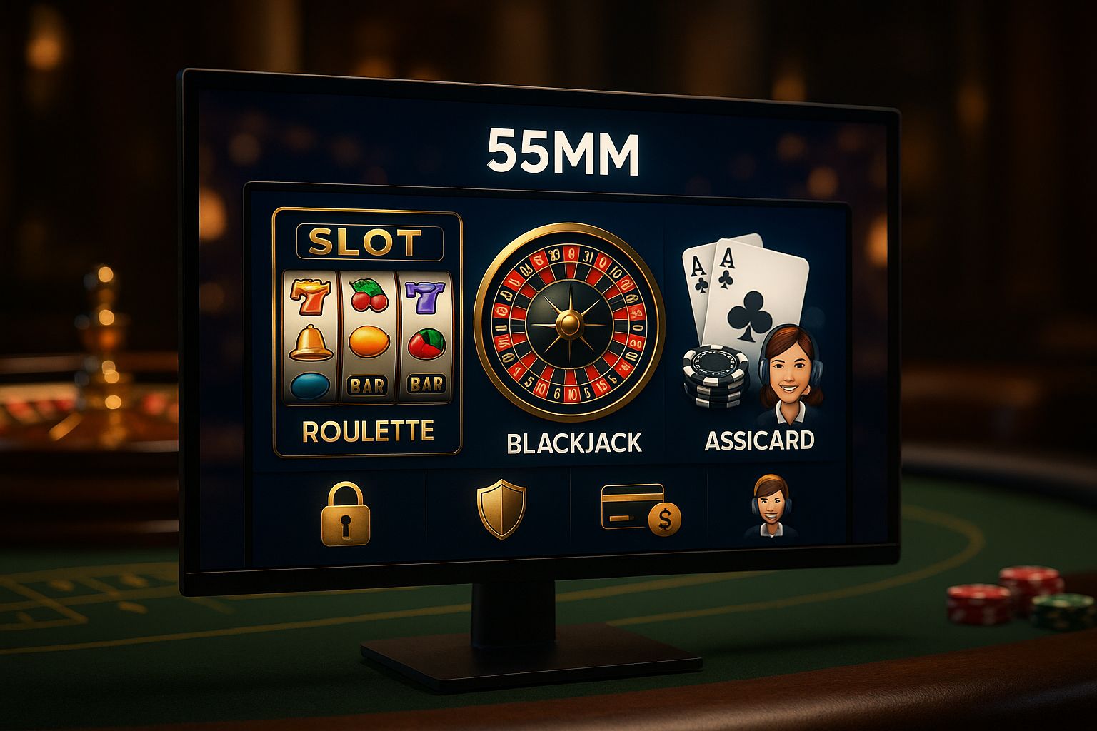 
                                Cassino Online 55MM
                                